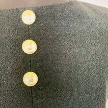 Load image into Gallery viewer, Rope Button Earrings - Gold/Gold