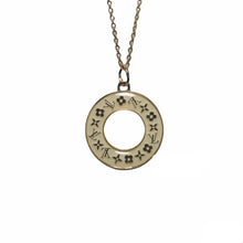 Load image into Gallery viewer, Zipper Pull Double Strand Necklace