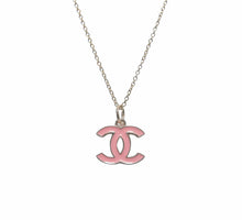 Load image into Gallery viewer, Interlocking CC Logo Enamel Pendant