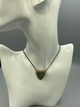 Load image into Gallery viewer, Antique 1900’s Victorian Perfume Button Pendant