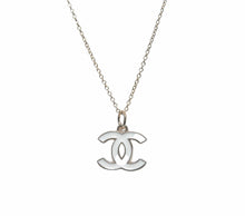 Load image into Gallery viewer, Interlocking CC Logo Enamel Pendant