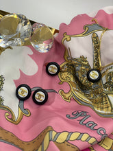 Load image into Gallery viewer, Interlocking CC Black & White Button Jewelry Set