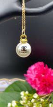 Load image into Gallery viewer, Designer Pearl Ornament Logo Pendant