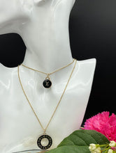 Load image into Gallery viewer, Zipper Pull Double Strand Necklace