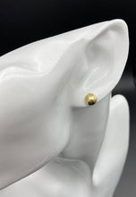 Load image into Gallery viewer, Designer Gold Rivet Stud Earrings