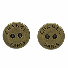 Load image into Gallery viewer, Bronze Button Stud Earrings
