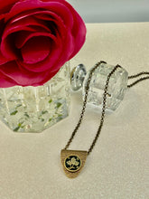 Load image into Gallery viewer, Antique 1900’s Victorian Perfume Button Pendant
