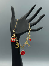 Load image into Gallery viewer, Designer Zipper Pull Charm Bracelet
