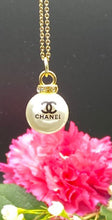 Load image into Gallery viewer, Designer Pearl Ornament Logo Pendant
